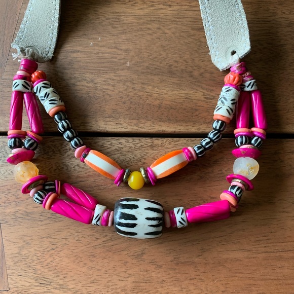 Twine & Twig Woven Necklace - Picture 2 of 3